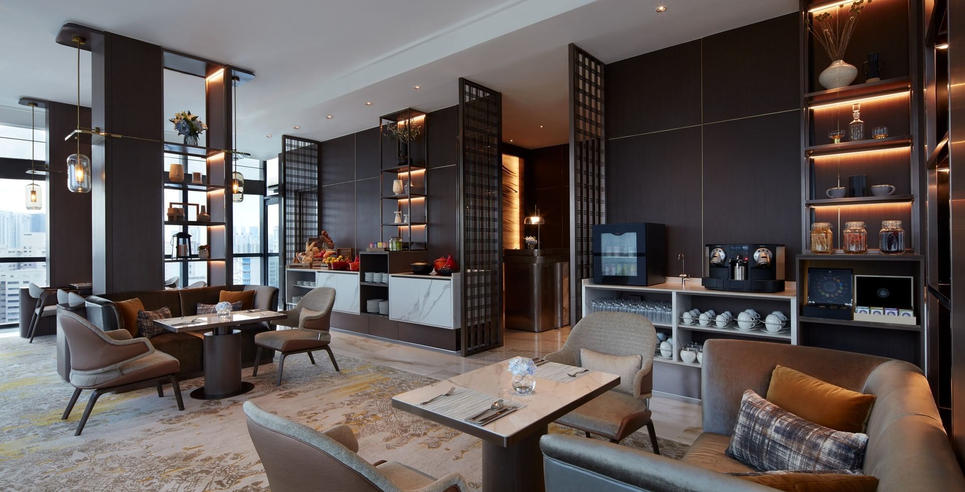 Momentum Club lounge interior